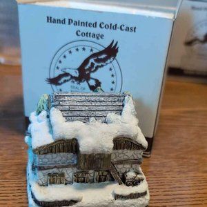 The American Rustic Series Country Christmas Cottages - Stone Barn